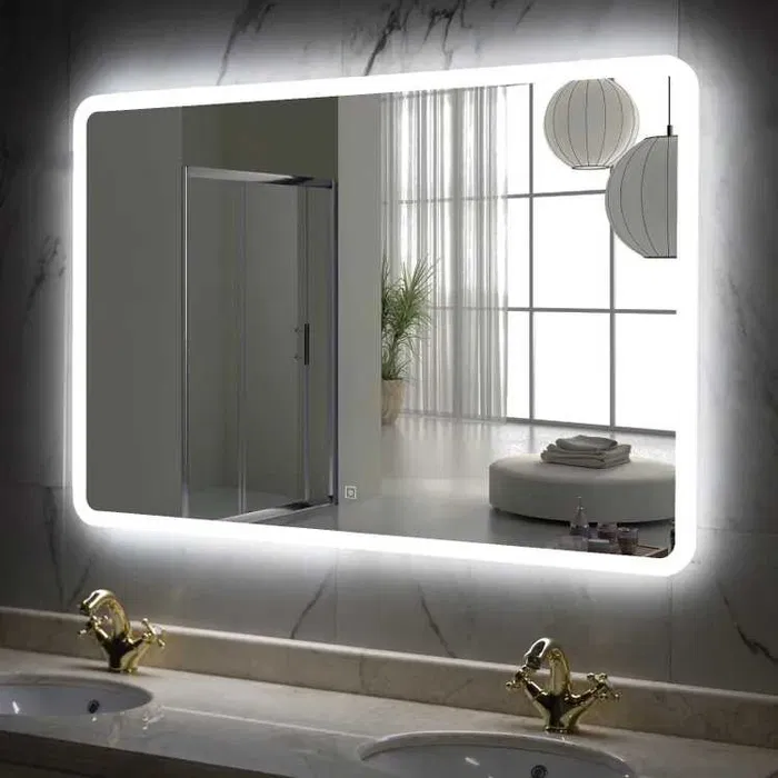 image of square mirror